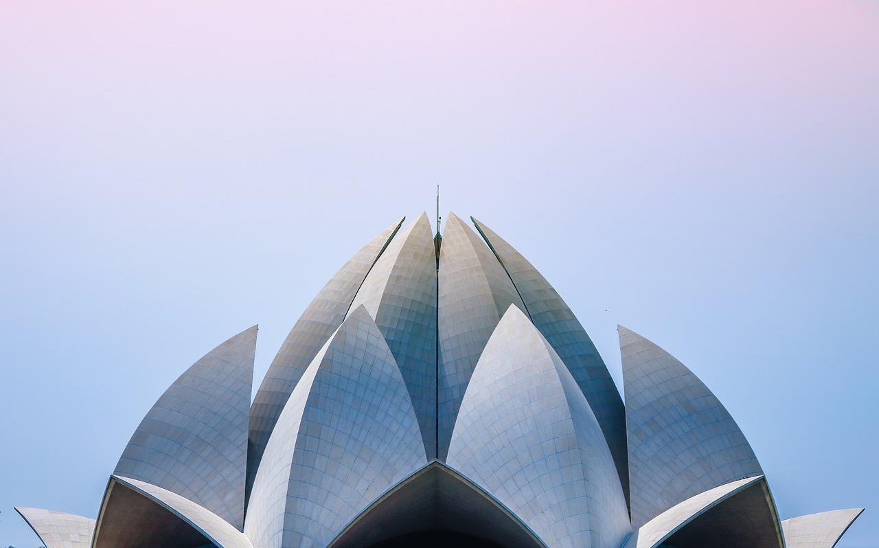 sky, outdoors, travel, architecture, modern, contemporary, water, technology, nature, tourism, summer, business, lotus, delhi, delhi, delhi, delhi, delhi, delhi