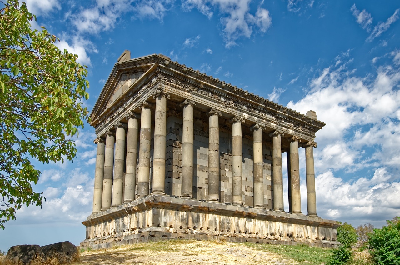 armenia, the temple of garni, temple, building, columns, ancient, architecture, archaeology, historical, caucasus, armenia, armenia, armenia, armenia, armenia